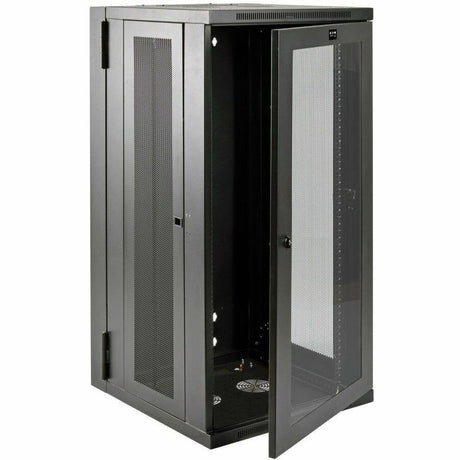 Eaton Tripp Lite Series SmartRack 26U UPS-Depth Wall-Mount Half-Height Rack Enclosure, Clear Acrylic Window, Hinged Back — SRW26USDPG