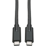 Eaton Tripp Lite Series USB-C Cable (M/M) - USB 3.2, Gen 1 (5 Gbps), 5A Rating, Thunderbolt 3 Compatible, 6 ft. (1.83 m) — U420-006-5A