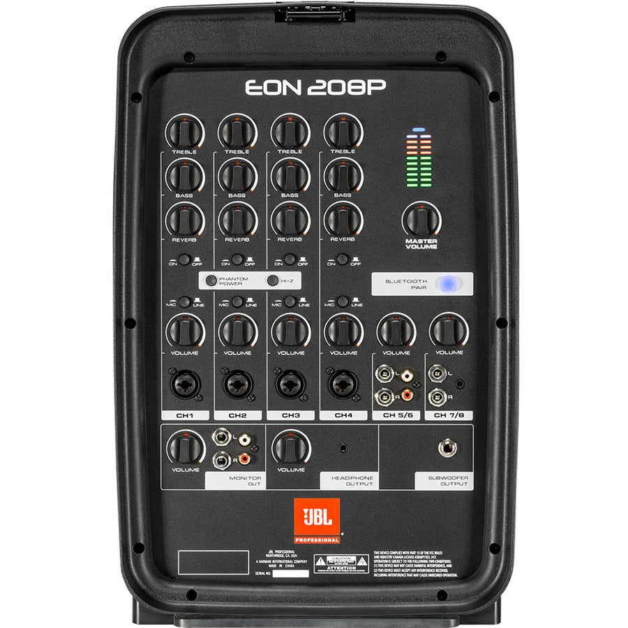 JBL 8" Packaged PA System With 8-channel Integrated Mixer — EON208P