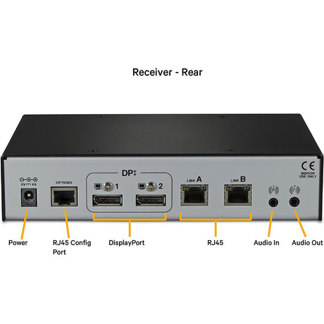 Vertiv Avocent LongView - Dual Monitor, USB, Audio, CATx up to 100m / 330ft — LV5020P-001