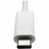 Eaton Tripp Lite Series USB-C to HDMI Adapter with PD Charging, HDCP, White — U444-06N-H4-C