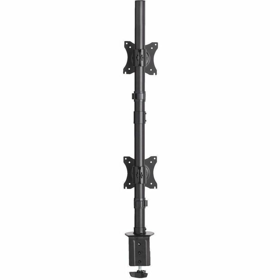 Eaton Tripp Lite Series Dual Vertical Flat-Screen Desk Stand/Clamp Mount, 15 in. to 27 in. Flat-Screen Displays — DDR1527SDC