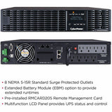 CyberPower OL1500RTXL2UN Smart App Online UPS Systems — OL1500RTXL2UN