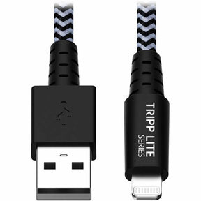 Eaton Tripp Lite Series Heavy-Duty USB-A to Lightning Sync/Charge Cable, MFi Certified - M/M, USB 2.0, 10 ft. (3.05 m) — M100-010-HD