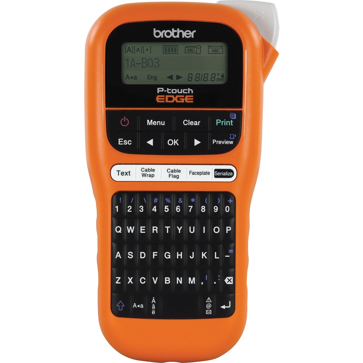 Brother PT-E110 Industrial Handheld Labeling Tool Kit — PTE110