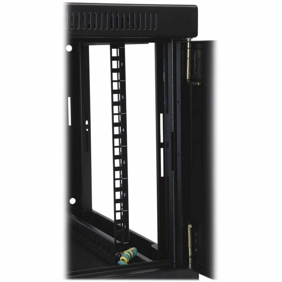 Eaton Tripp Lite Series SmartRack 6U Low-Profile Switch-Depth Wall-Mount Mini Rack Enclosure with Clear Acrylic Window — SRW6UG
