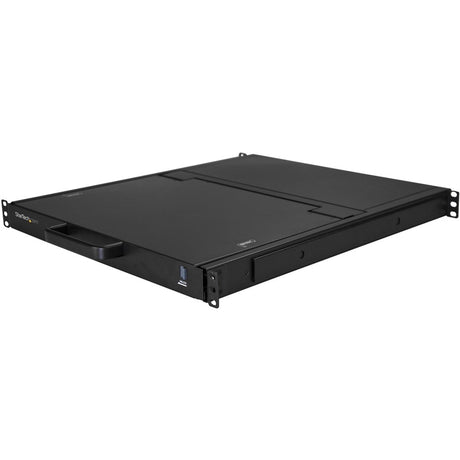 StarTech.com Rackmount KVM Console HD 1080p - Single Port VGA KVM w/17" LCD Monitor - 1U LCD KVM Server Rack Drawer w/Cables - USB Support — RKCONS17HD