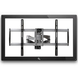 StarTech.com Full Motion TV Wall Mount for 32"-75" VESA Display, Heavy Duty Articulating Adjustable Large TV Wall Mount Bracket, Silver — FPWARPS