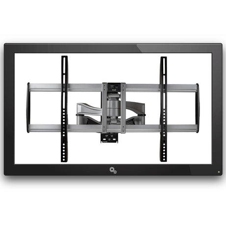 StarTech.com Full Motion TV Wall Mount for 32"-75" VESA Display, Heavy Duty Articulating Adjustable Large TV Wall Mount Bracket, Silver — FPWARPS