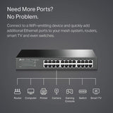 TP-Link TL-SG1024S - 24-Port Gigabit Desktop/Rackmount Ethernet Switch — TL-SG1024S