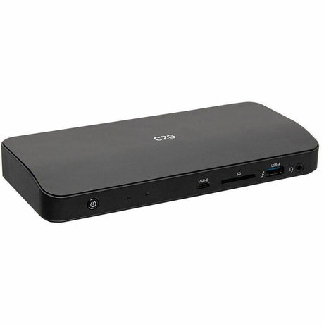C2G Thunderbolt&trade; 3 USB-C 11-in-1 8K UHD Docking Station with DisplayPort, Ethernet, USB, SD Card Reader (TAA Compliant) — C2G54536