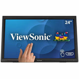 ViewSonic TD2423D 24 Inch 1080p 10-Point Multi IR Touch Screen Monitor with Eye Care HDMI, VGA, USB Hub and DisplayPort — TD2423D