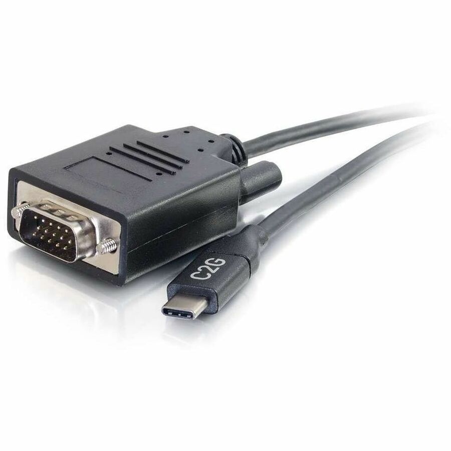 C2G 10ft USB-C to VGA Video Adapter Cable - M/M — 26897