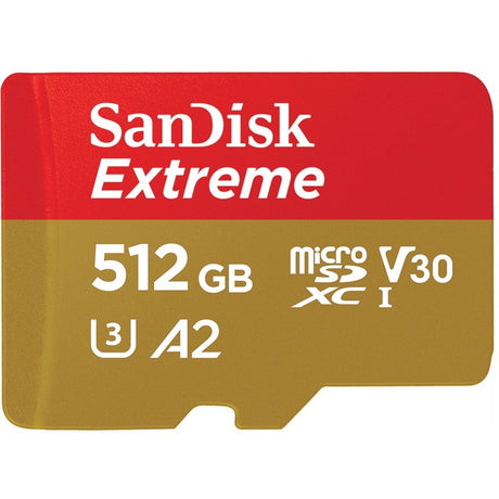 SanDisk Extreme 512 GB UHS-I microSD — SDSQXA1-512G-AN6MA