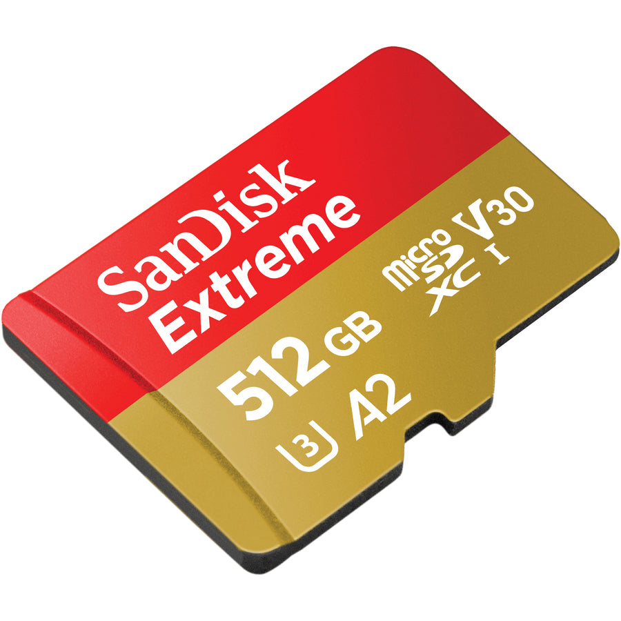 SanDisk Extreme 512 GB UHS-I microSD — SDSQXA1-512G-AN6MA