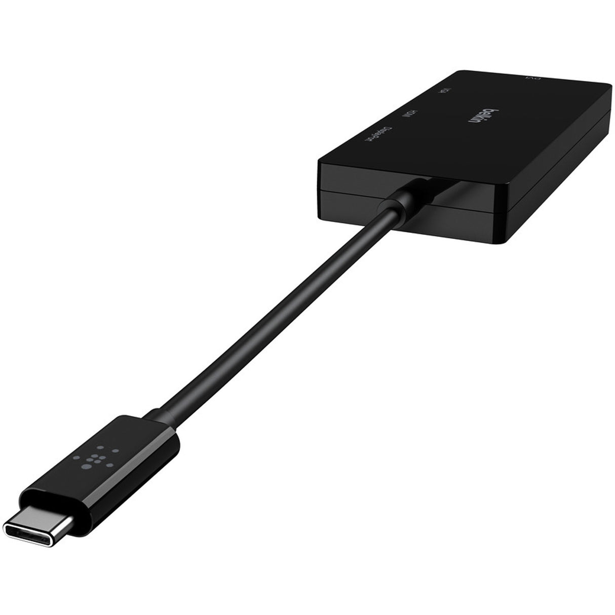 Belkin USB-C Mutiport Video Adapter, USB-C to HDMI - VGA - DVI - DisplayPort, Up to 4k at 60Hz — AVC003BK-BL