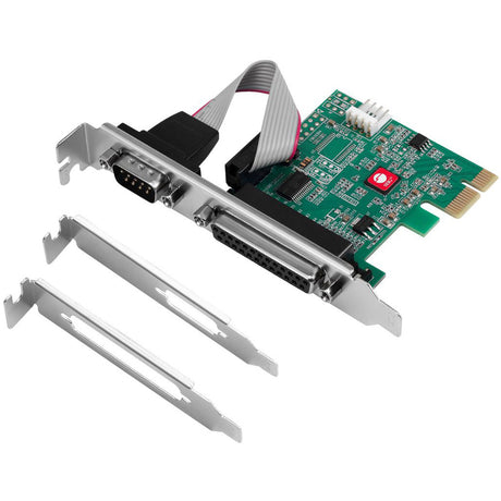 SIIG DP Cyber 1S1P PCIe Card — JJ-E20311-S1