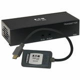 Eaton Tripp Lite Series HDMI over Cat6 Extender Kit, Transmitter and Pigtail Receiver, 4K 60Hz, 4:4:4, PoC, HDR, HDCP 2.2, 230 ft., TAA — B127A-1A1-BHPH