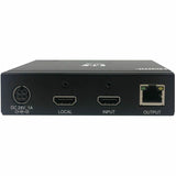 Eaton Tripp Lite Series HDMI over Cat6 Extender Kit, Transmitter and Pigtail Receiver, 4K 60Hz, 4:4:4, PoC, HDR, HDCP 2.2, 230 ft., TAA — B127A-1A1-BHPH