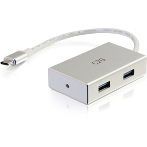 C2G USB C Hub - USB C 3.0 to 4-Port USB Hub — 29827