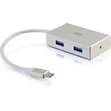 C2G USB C Hub - USB C 3.0 to 4-Port USB Hub — 29827