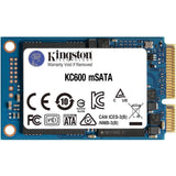 Kingston KC600 256 GB Solid State Drive - mSATA Internal - SATA (SATA/600) — SKC600MS/256G
