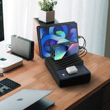 SIIG 10-Port USB-A/C & Wireless Charging Station - 150W — AC-PW1R11-S1