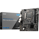 MSI H610M-G DDR4 Gaming Desktop Motherboard - Intel H610 Chipset - Socket LGA-1700 — PROH610MGD4WIFI