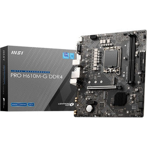 MSI H610M-G DDR4 Gaming Desktop Motherboard - Intel H610 Chipset - Socket LGA-1700 — PROH610MGD4WIFI