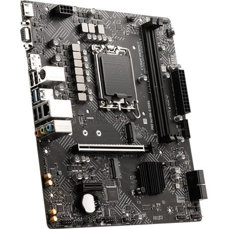 MSI H610M-G DDR4 Gaming Desktop Motherboard - Intel H610 Chipset - Socket LGA-1700 — PROH610MGD4WIFI