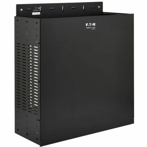 Eaton Tripp Lite Series SmartRack 4U Low-Profile Vertical-Mount Vented Wall-Mount Mini Rack Enclosure, Black — SRWO4UBRKT