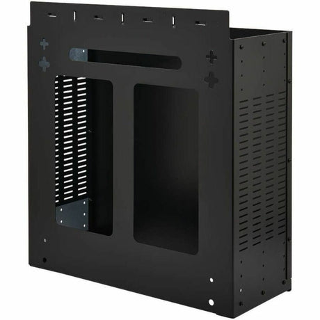 Eaton Tripp Lite Series SmartRack 4U Low-Profile Vertical-Mount Vented Wall-Mount Mini Rack Enclosure, Black — SRWO4UBRKT
