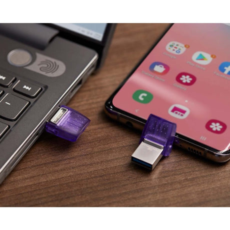 Kingston DataTraveler microDuo 3C USB Flash Drive — DTDUO3CG3/128GB