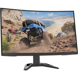 Lenovo G32qc-30 32" Class WQHD Curved Screen LED Monitor - 16:9 - Raven Black — 66F2GCC1US