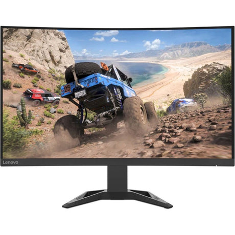Lenovo G32qc-30 32" Class WQHD Curved Screen LED Monitor - 16:9 - Raven Black — 66F2GCC1US