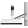 Ergotron CareFit Mounting Arm for Monitor, Mouse, Keyboard, LCD Display, Mount Extension - White — 45-619-251