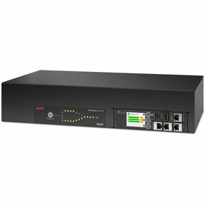 APC NetShelter Rack Automatic Transfer Switch, 2U, 30A, 120V, 2 L5-30P IN, 16 5-20R OUT, 50/60Hz — AP4453A