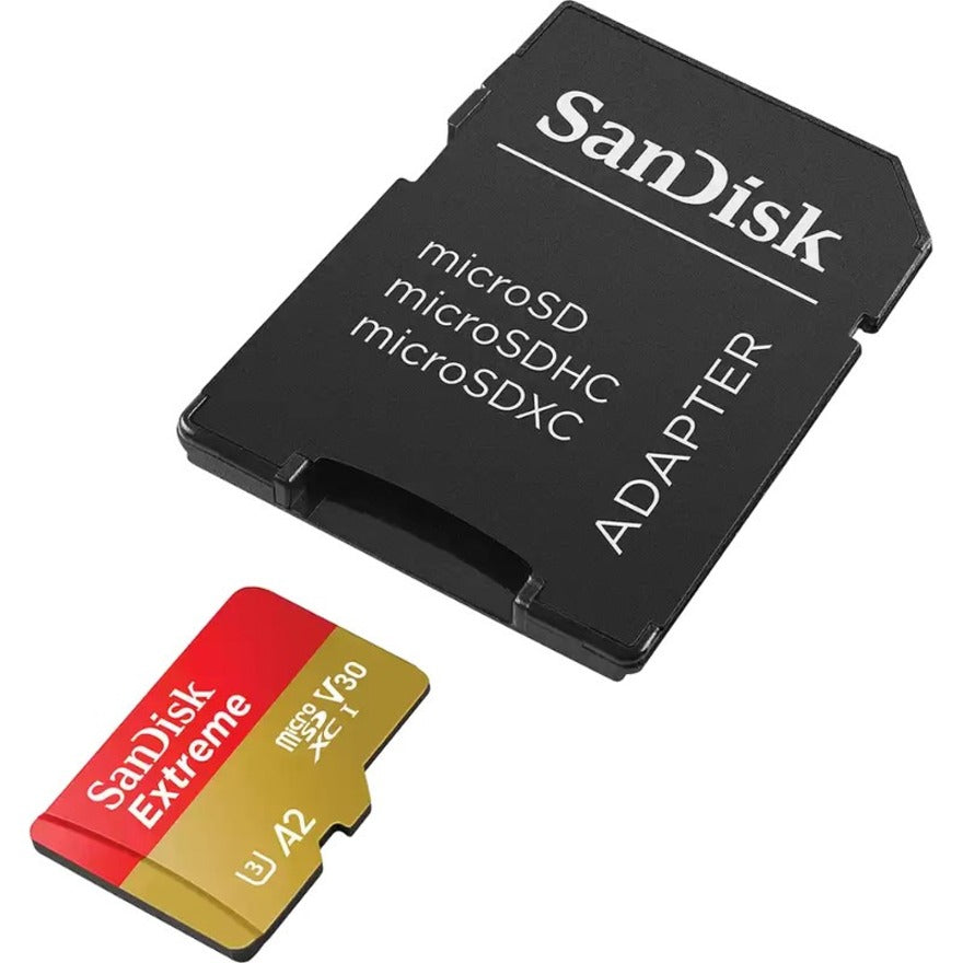 SanDisk Extreme 128 GB Class 3/UHS-I (U3) V30 microSDXC — SDSQXAA-128G-AN6MA