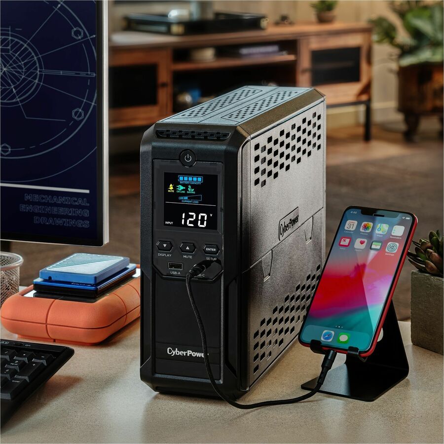 CyberPower CP1500AVRLCD3 Intelligent LCD UPS Systems — CP1500AVRLCD3