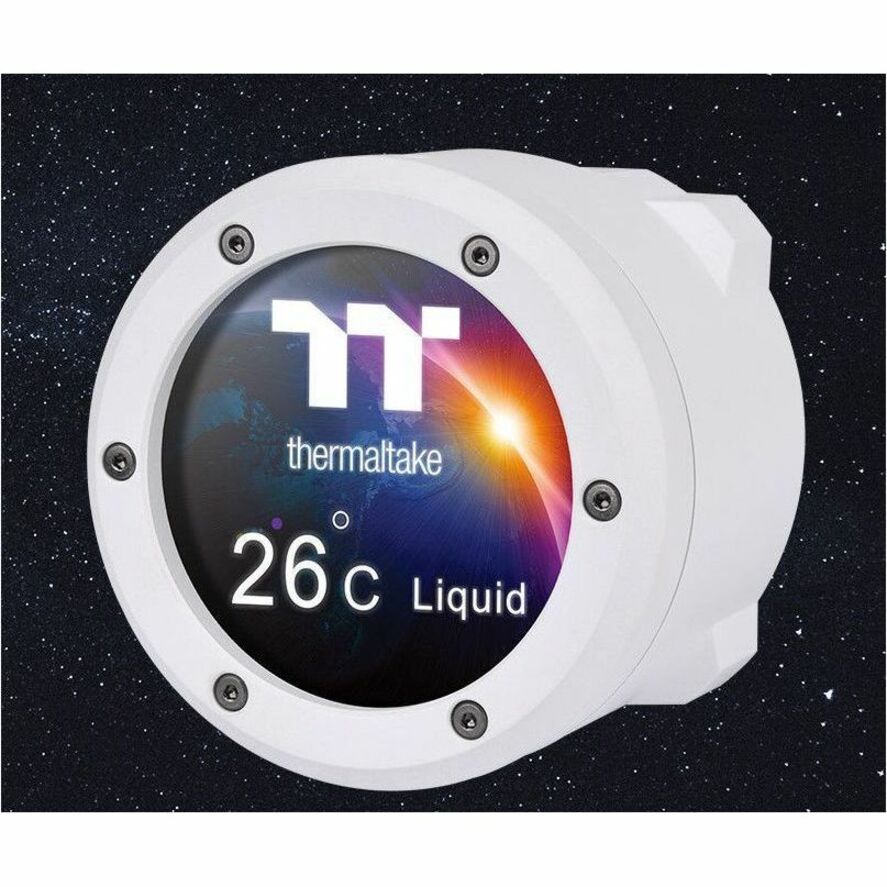 Thermaltake TH420 V2 Ultra ARGB Sync All-In-One Liquid Cooler - Snow Edition — CL-W407-PL14SW-A