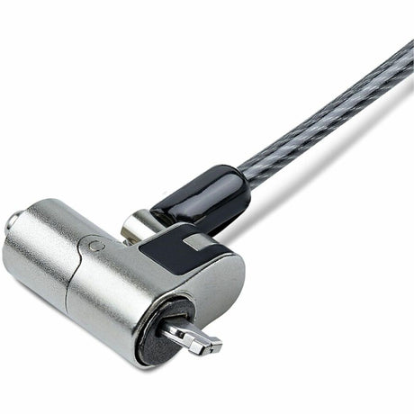 StarTech.com Nano Laptop Cable Lock 6ft, Anti-Theft Keyed Lock, Security Cable Locks Nano Slot Notebooks, Steel Cable Lock For Laptop — NANOK-LAPTOP-LOCK