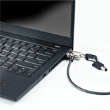 StarTech.com Nano Laptop Cable Lock 6ft, Anti-Theft Keyed Lock, Security Cable Locks Nano Slot Notebooks, Steel Cable Lock For Laptop — NANOK-LAPTOP-LOCK