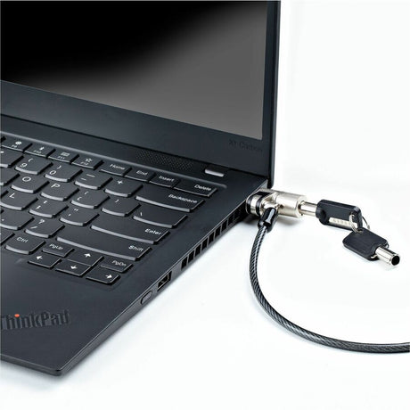 StarTech.com Nano Laptop Cable Lock 6ft, Anti-Theft Keyed Lock, Security Cable Locks Nano Slot Notebooks, Steel Cable Lock For Laptop — NANOK-LAPTOP-LOCK