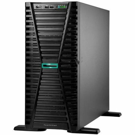HPE SMART CHOICE ProLiant ML110 G11 4.5U Tower Server - 1 x Intel Xeon Silver 4410Y 2 GHz - 32 GB RAM - 960 GB SSD - (2 x 480GB) SSD Configuration - Serial ATA, Serial Attached SCSI (SAS) Controller — P69303-005