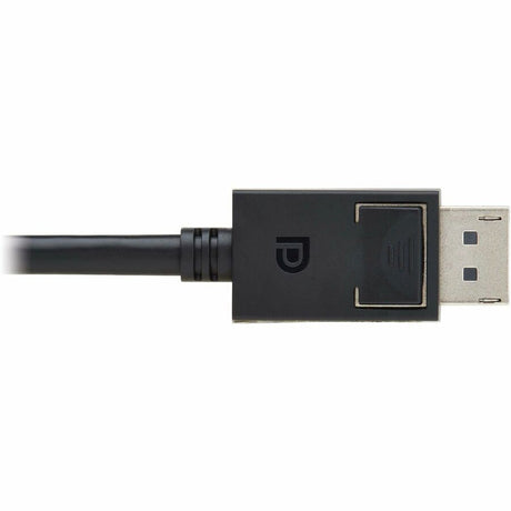 Eaton Tripp Lite Series DisplayPort 2.1 Cable with Latching Connectors (M/M), 8K 60 Hz, 40 Gbps, HDR, HBR3, MST, 4:4:4, HDCP 2.2, Black, 3 ft. (0.9 m) — P580-003-8K6-2