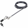 StarTech.com Universal Laptop Lock 6.6ft, Security Cable For Notebook Compatible w/Noble Wedge&reg;/Nano/K-Slot; Keyed Locking Cable — UNIVK-LAPTOP-LOCK