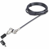 StarTech.com Universal Laptop Lock 6.6ft, Security Cable For Notebook Compatible w/Noble Wedge&reg;/Nano/K-Slot; Keyed Locking Cable — UNIVK-LAPTOP-LOCK