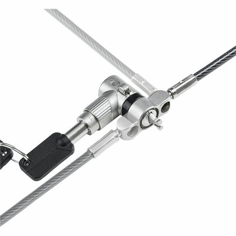 StarTech.com Universal Laptop Lock 6.6ft, Security Cable For Notebook Compatible w/Noble Wedge&reg;/Nano/K-Slot; Keyed Locking Cable — UNIVK-LAPTOP-LOCK