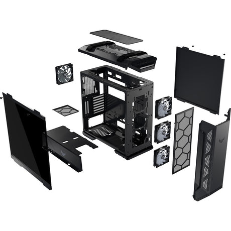 TUF GT501 Gaming Case — GT501 TUF GAMING CASE/GRY