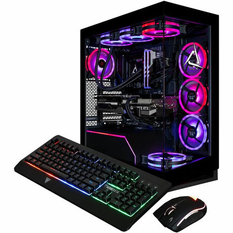 CLX Horus Gaming Desktop Computer - Intel Core i9 14th Gen i9-14900KF - 32 GB - 2 TB SSD - Mid-tower - Black — TGMHORRTU4301BM